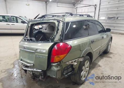 2007 Subaru Outback 2.5I из США, поврежденный, VIN 4S4BP61C277316027